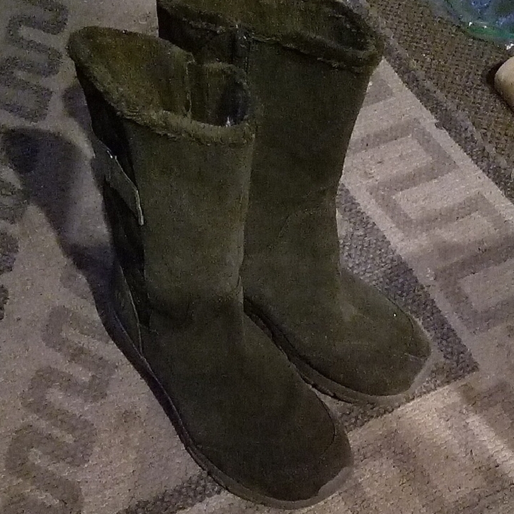 Women's Green Boots